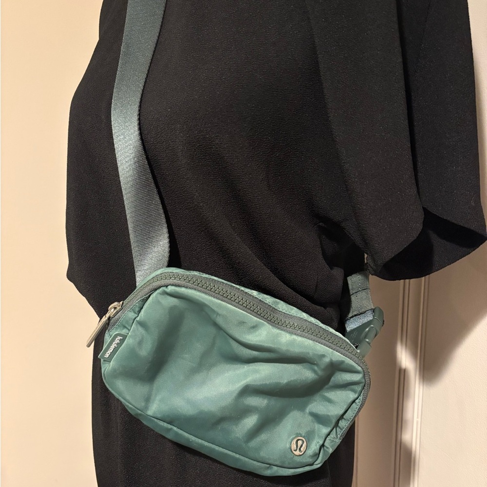 lululemon athletica Dark Green Crossbody Belt Bag